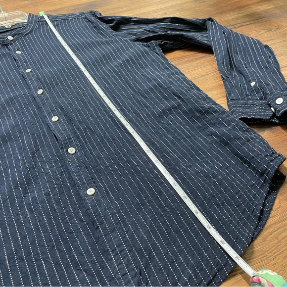 SOLD Goodfellow & Co XL Extra Large Standard Navy Long Sleeve Button Down Target - Picture 5 of 11